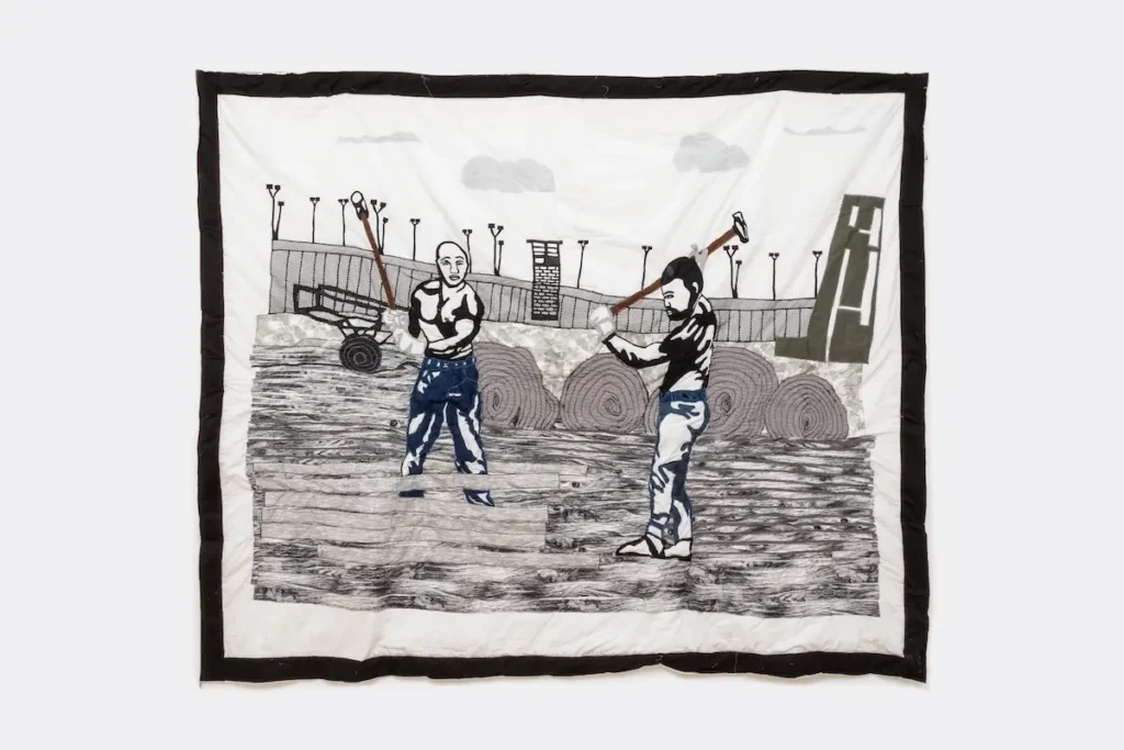 Remembrance quilt by Gary Tyler
