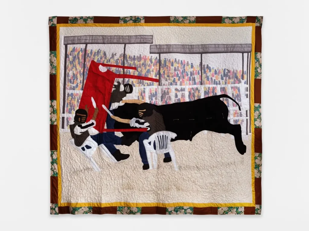Convict Poker quilt by Gary Tyler