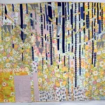 A Woman's World fiber art by Jessica Wohl
