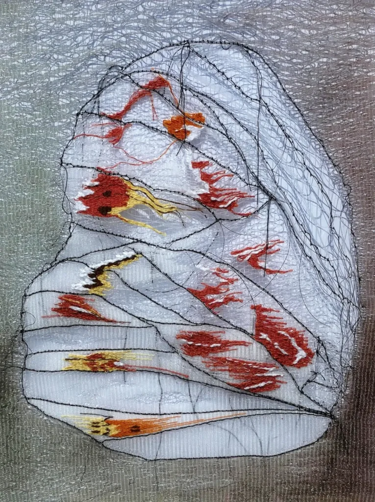 80 Disappearance Tapestry by Lucy Sugden
