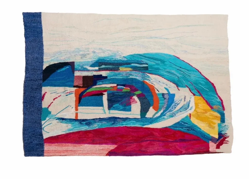 Arrived weaving by Rowen Schussheim-Anderson