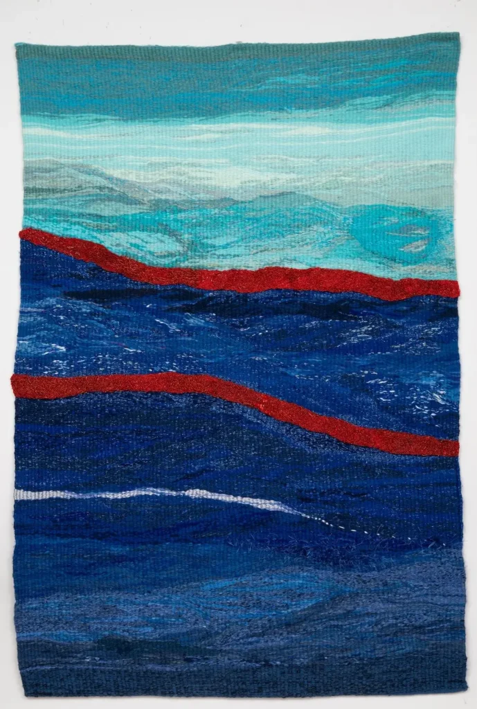 Color Field weaving by Esperanza