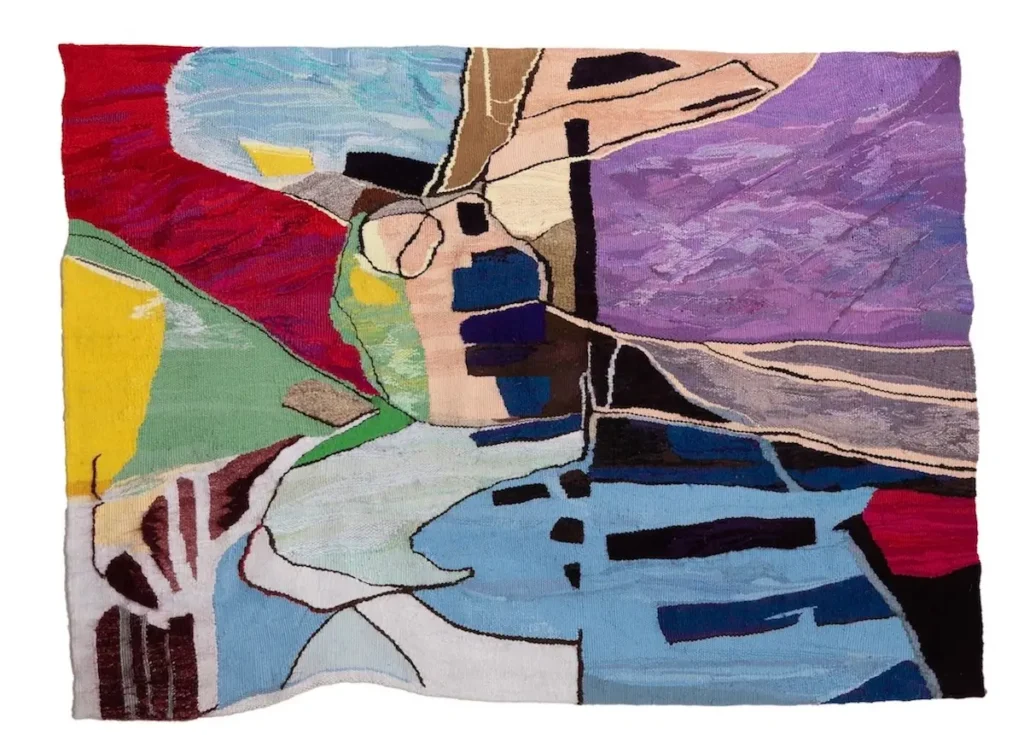Going Places weaving by Rowen Schussheim-Anderson
