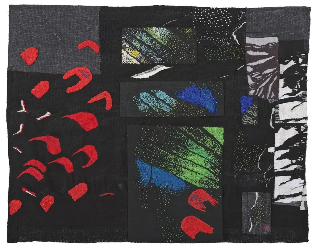 Flutterby weaving by Rowen Schussheim-Anderson