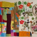 Protection fiber art by Sabine Kaner
