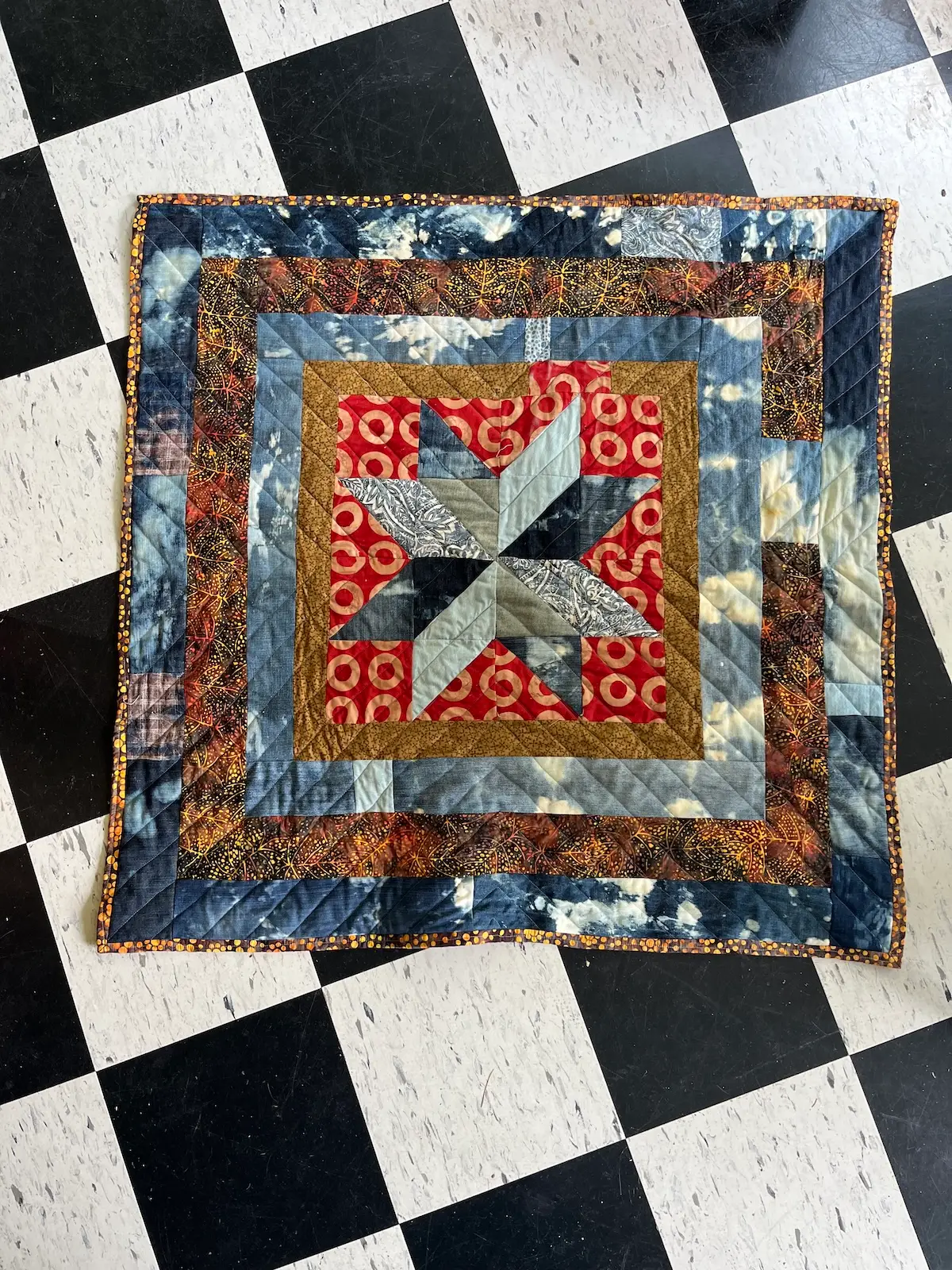 Center star quilt by Scot Augustston