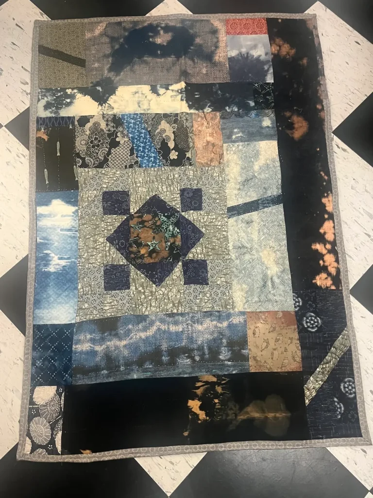 Asian influence quilt by Scot Augustston
