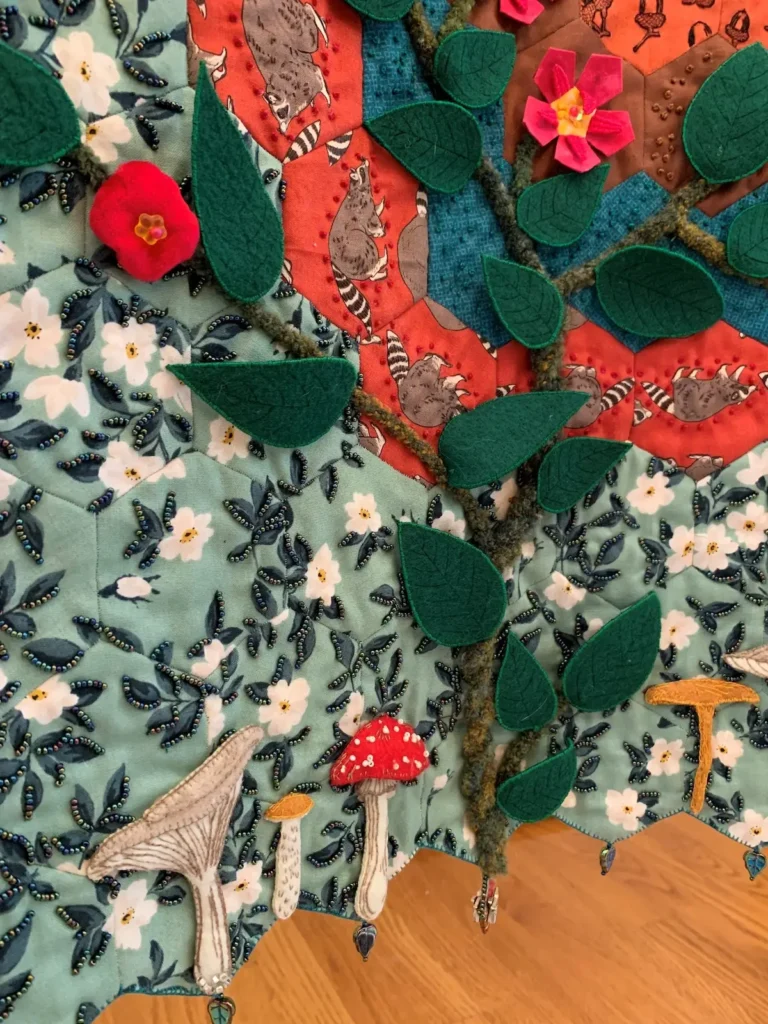 Detail 2 of Vogel der Nacht by Serap Whitmer
