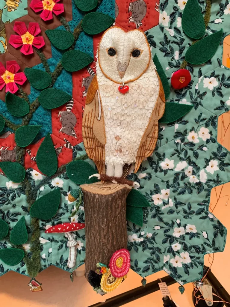 Detail 4 of Vogel der Nacht by Serap Whitmer