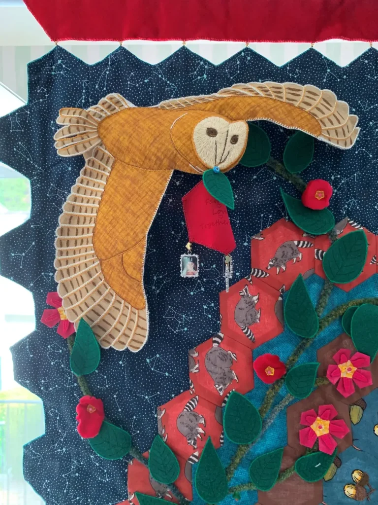 Detail 1 Vogel der Nacht by Serap Whitmer